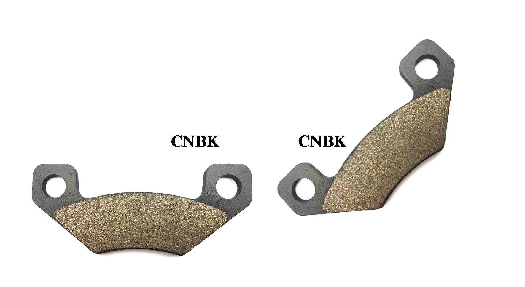 Remblokken Set Voor Can-Am Ds 450 & X - (Quad) links Rechts + Achter DS450 Quad: Semi Metallic REAR