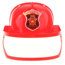 Kid Fantasiespel Brandweerman Helm Firefighter Hat Kostuum Partij Rollenspel Speelgoed