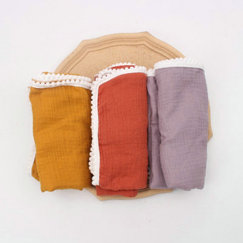 Baby Blanket Newborn photography Children's Cotton Muslin Wrap Sleeping Items Receiving Blankets Baby Stuff for Newborns