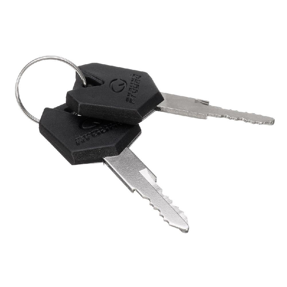 Himiss motorsykkel tenningsbryter låseenhet 3- pins m/nøkler passer for yamaha  dt 125 r/ tzr 250/xt 350/xt 600