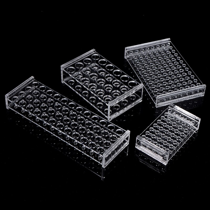 Holder School Supply Lab Equipment Test tube rack,Plastic 24 Holes 1.5ml