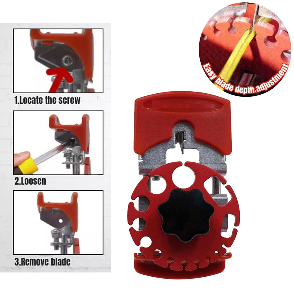 Handheld Quick Stripper Multi-Tool Wire Cable Cutter Zakmes Mechanische Workshop Houtbewerking Gereedschap Elektrische Draad Demolishe