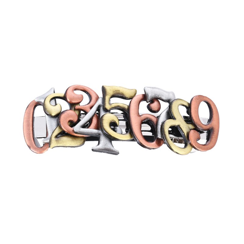 Holiday tematyczne brązowy Steampunk spinki do włosów/szpilki/szt., akcesoria do włosów, 80mm-francuskie grube włosy Barrette ważki/słoń/kot: 1