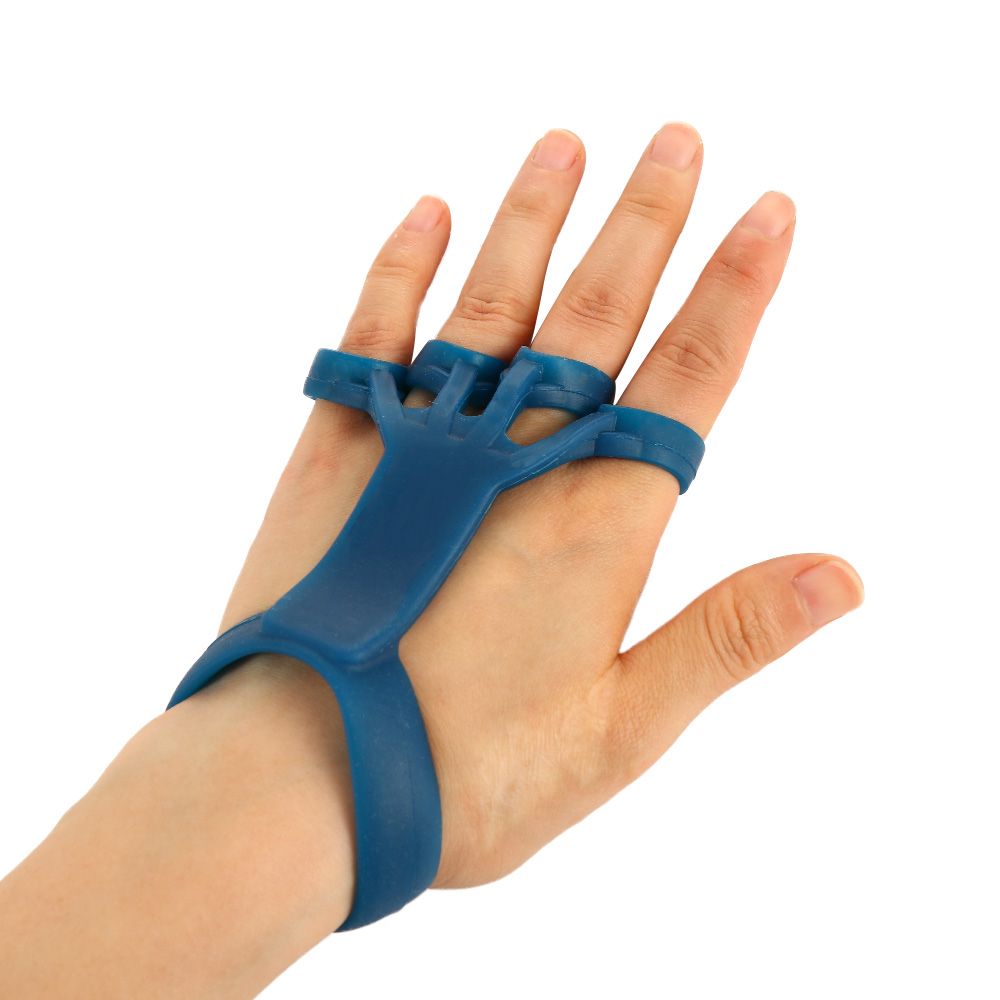 Silicone Grip Device Finger Exercise Stretcher Arthritis Hand Grip Trainer Strengthen Training To Relieve Pain