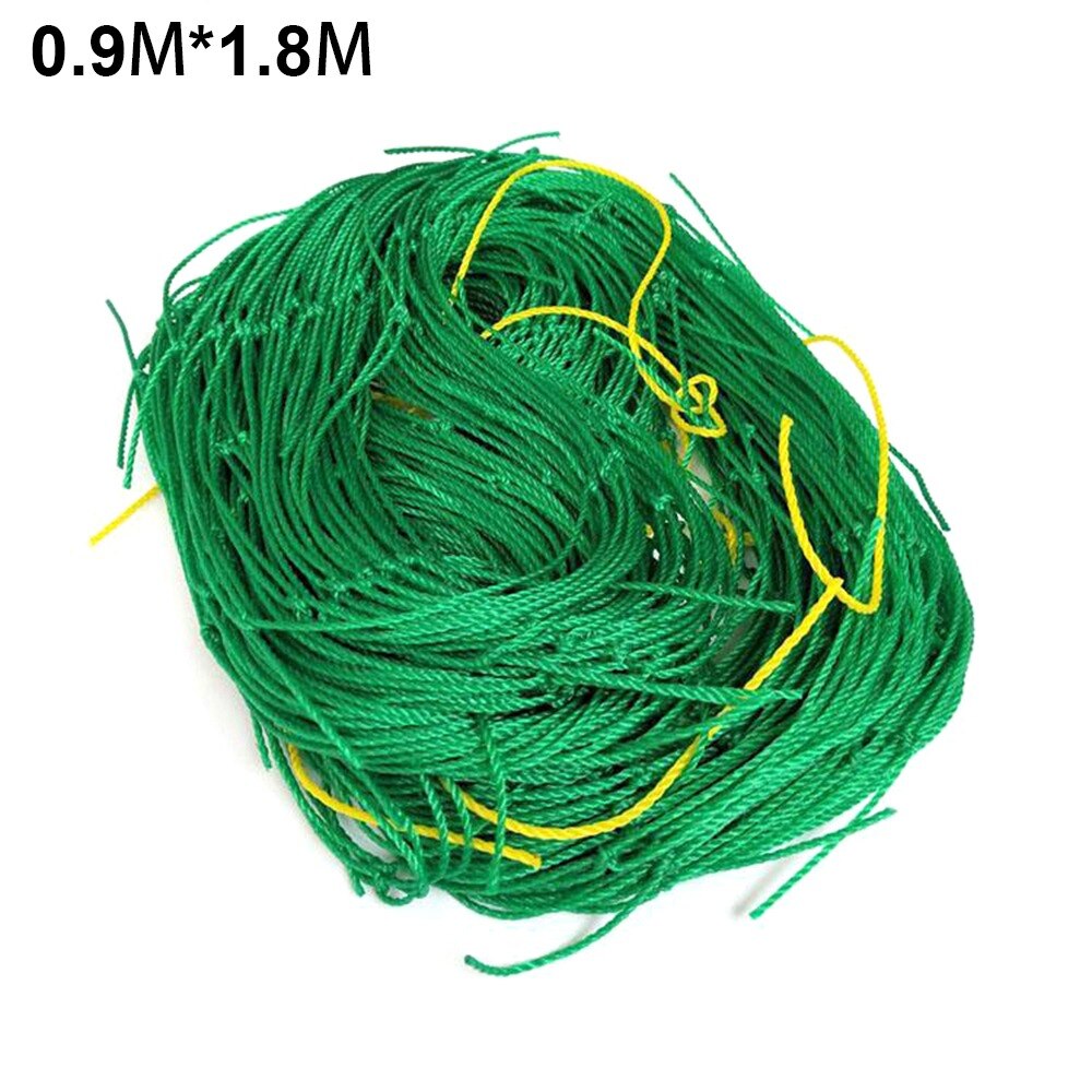 1pc Hi Nylon Garden Netting Loofah Morning Glory Flowers Vine Plants Climbing Net Cucumber Vine Grow Holder Brackets: Nylon Net 0.9Mx1.8M