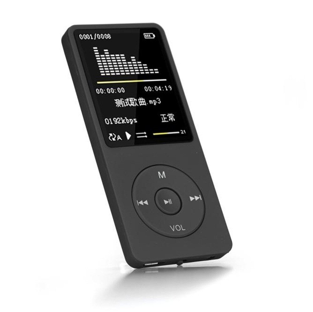 35@ Stylish Mp3 Player With A 16gb Micro-sd Card Support Photo Viewer Mini Usb Port 1.8 Lcd Digital Music Player Media20: A