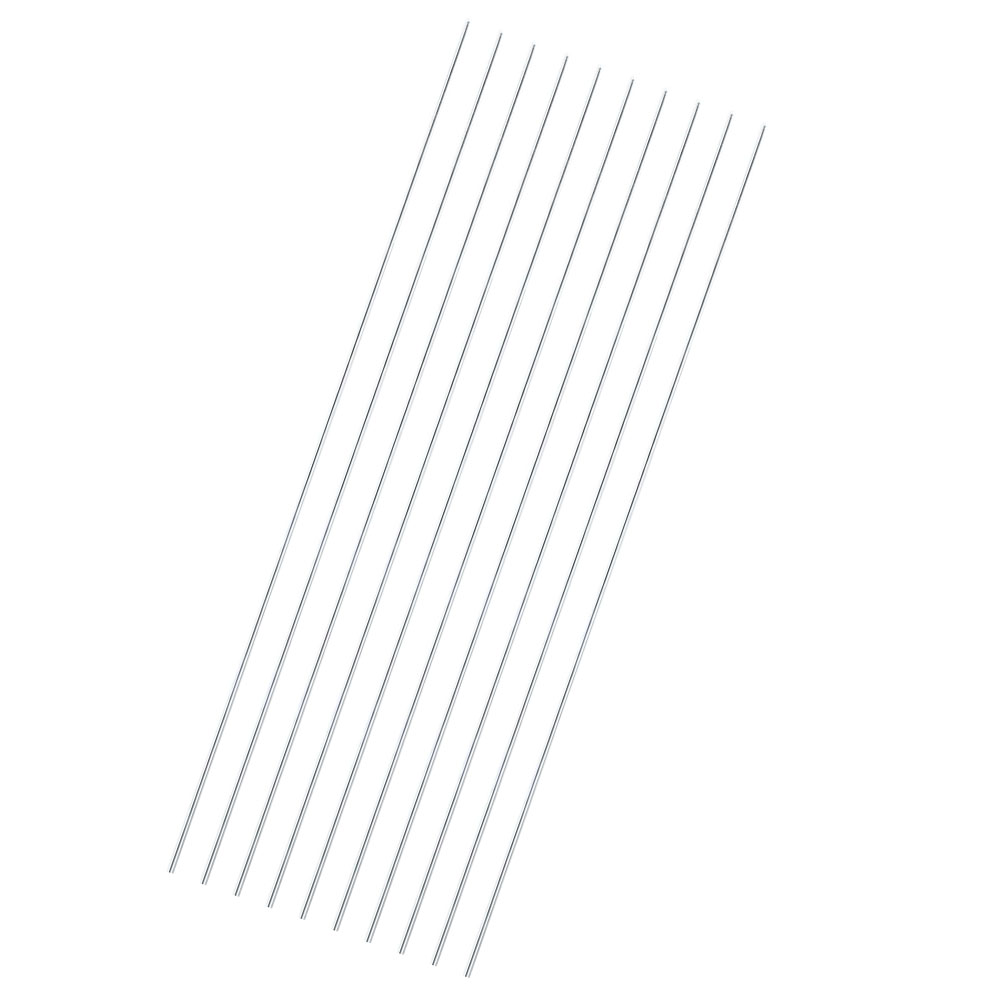 10 stk svejsestænger 1.2mm / 1.6mm / 2.4mm 316l rustfrit stål tig svejsestænger 330mm lange svejseværktøjsankomster