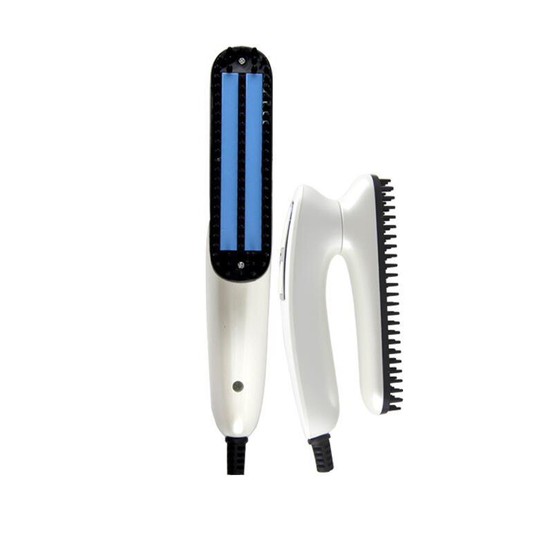 Mini Folding Beard and Straight Hair Comb, Men's Electric Comb with Straight Hair on the Side, Straight Hair, Suitable for Beard