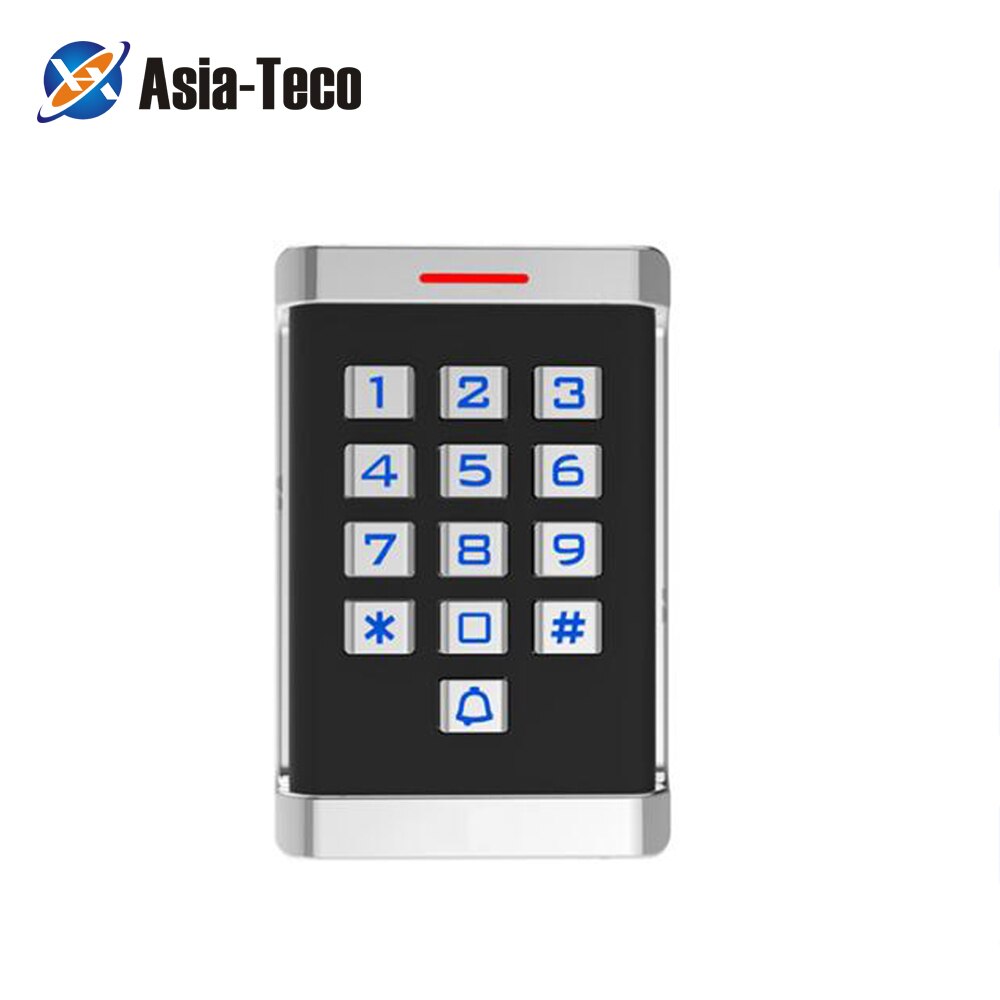 2000 User Touch Keypad 125Khz RFID Access Control Standalone Keypad Wiegand 26 Output Access Control: GK6M Square