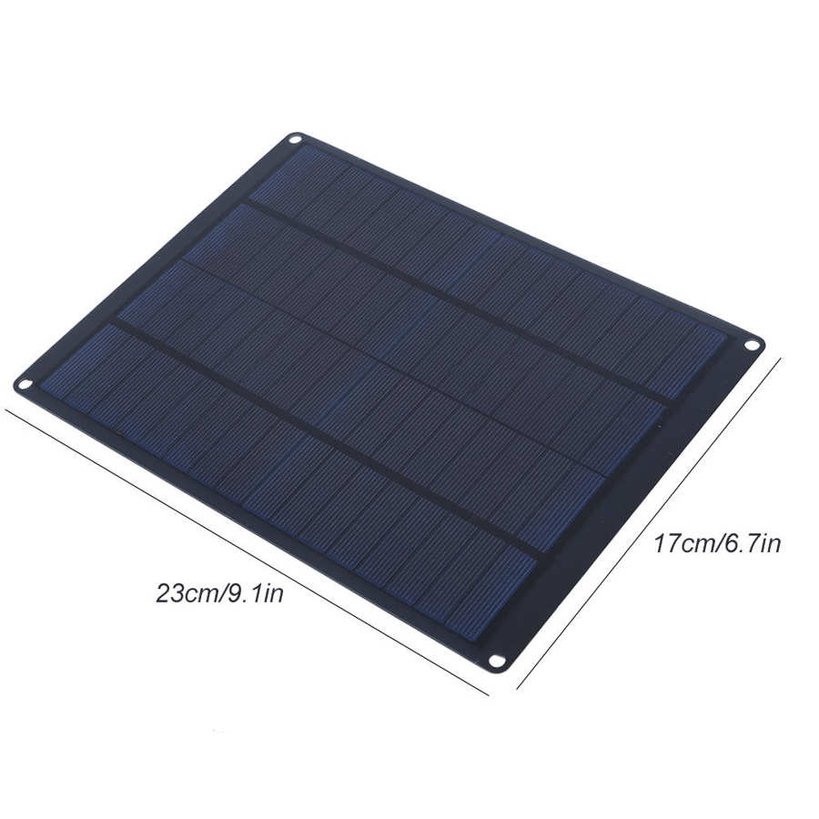 10W Zonnepaneel Kit Waterdichte Draagbare Oplader Fotovoltaïsche Panel Voor Auto Telefoon Outdoor Zonnepaneel Oplader
