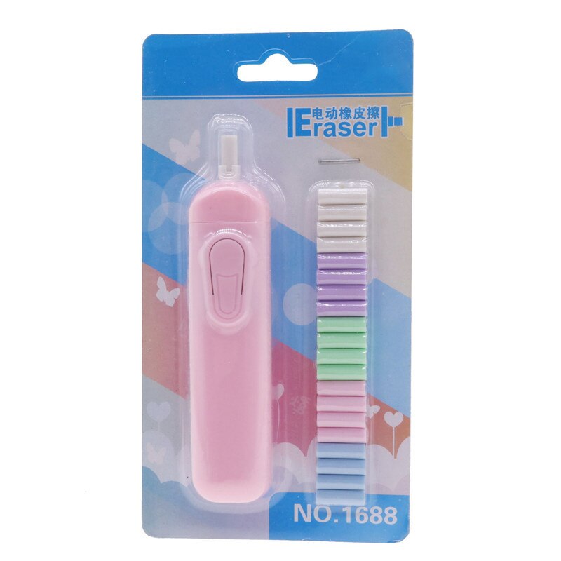 1 Pcs Motor Elektrische Gum Automatische Schoolbenodigdheden Briefpapier Kind Dag Materiaal Escolar Schets Schilderen Correctie Tool