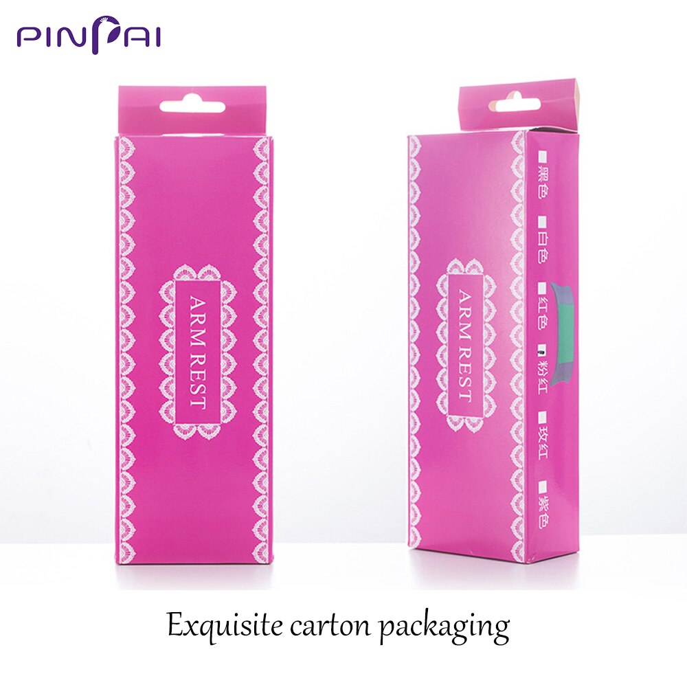Pinpai 1 set silikon nail art handstöd manikyr bord armhållare kudde kudde matta pad hopfällbar tvättbar salong manikyr verktyg