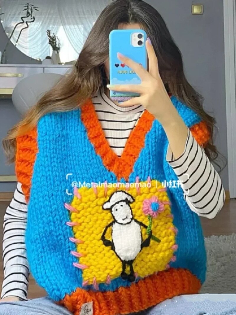 6mm 100G Thick Imitated Wool Needle Thick Woolen Thread Hand-knitted Woolen Blanket