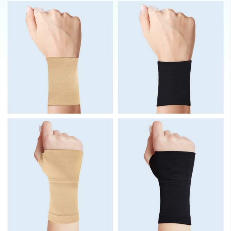 1 Pair Elastic Wristbands Fitness Yoga Wrist Palm Support Crossfit Powerlifting Gym Palm Pad Protector Wrist Wraps Guard Band