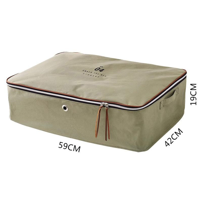 Caja de almacenamiento japonesa, organizador plegable, cajas organizadoras de almacenamiento de lona para dormitorio, cajas organizadoras de ropa, muebles para el hogar: Azul cielo