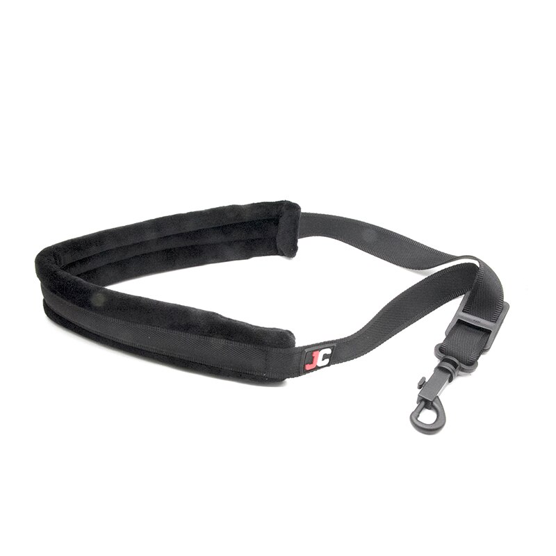 JC very comfortable Thicken decompression Tenor Soprano Alto Sax Neck Strap Sax Harness Saxophone Strap: Black