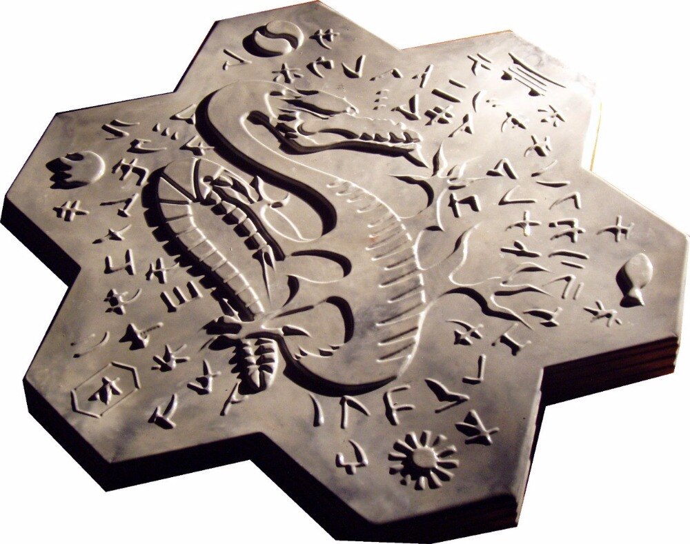 ABS Plastic molds for concrete paving slabs concrete "Japan" for paving Plaster Stone Tiles Paving Slabs
