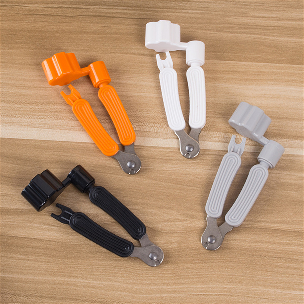Miwayer enrouleur de cordes de guitare 3 en 1, enrouleur de cheville + coupe-corde + extracteur de broches, outil d'entretien de guitare, outil de réparation