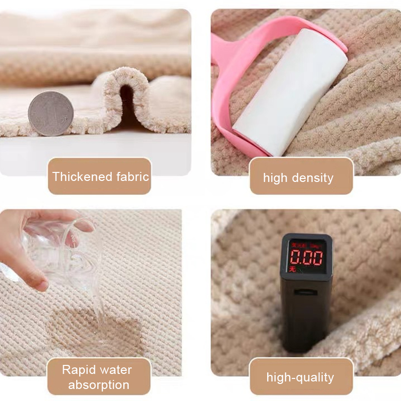 140x70cm Large Bath Towels Soft Bathroom Washcloth Bathing Robe Comfort Microfiber Bathrob Quick-Drying Bath Towel