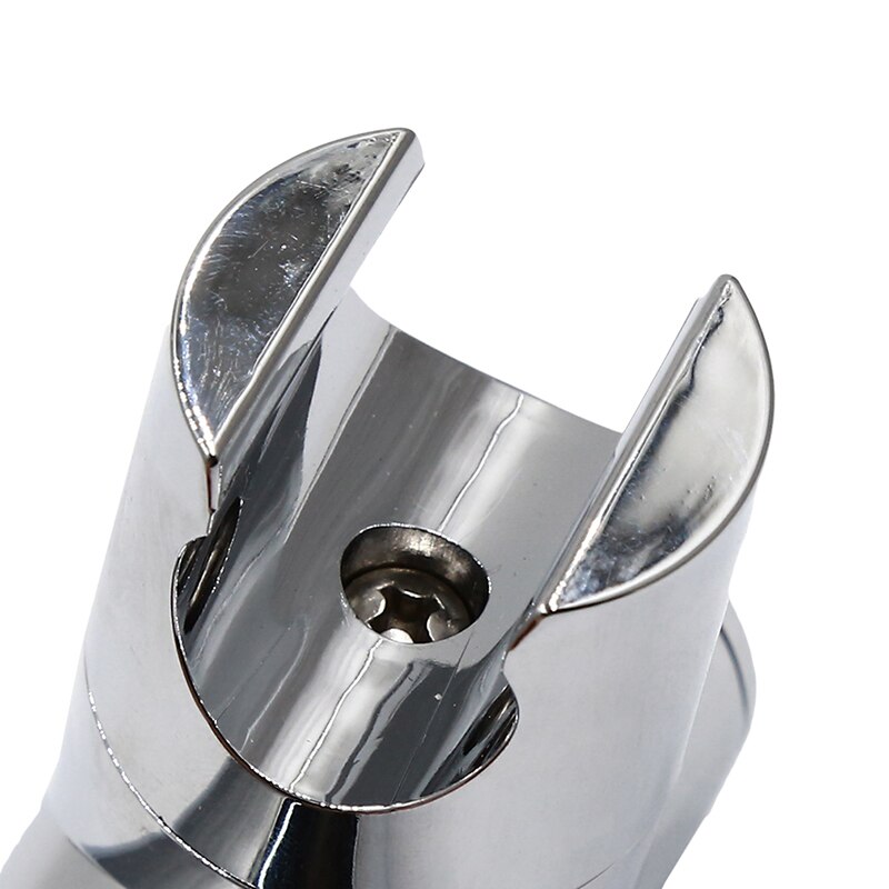 Shower Base Polished Chrome Shower Activity Limb Support Bracket Handheld Bathroom Wall Mount Rack Shower Head Holder Adjustable