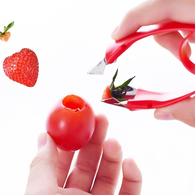 Fruktstjälkar separator remover tomat frukt jordgubb pedicle ta bort enhet stam separator potatis ögon remover köksredskap