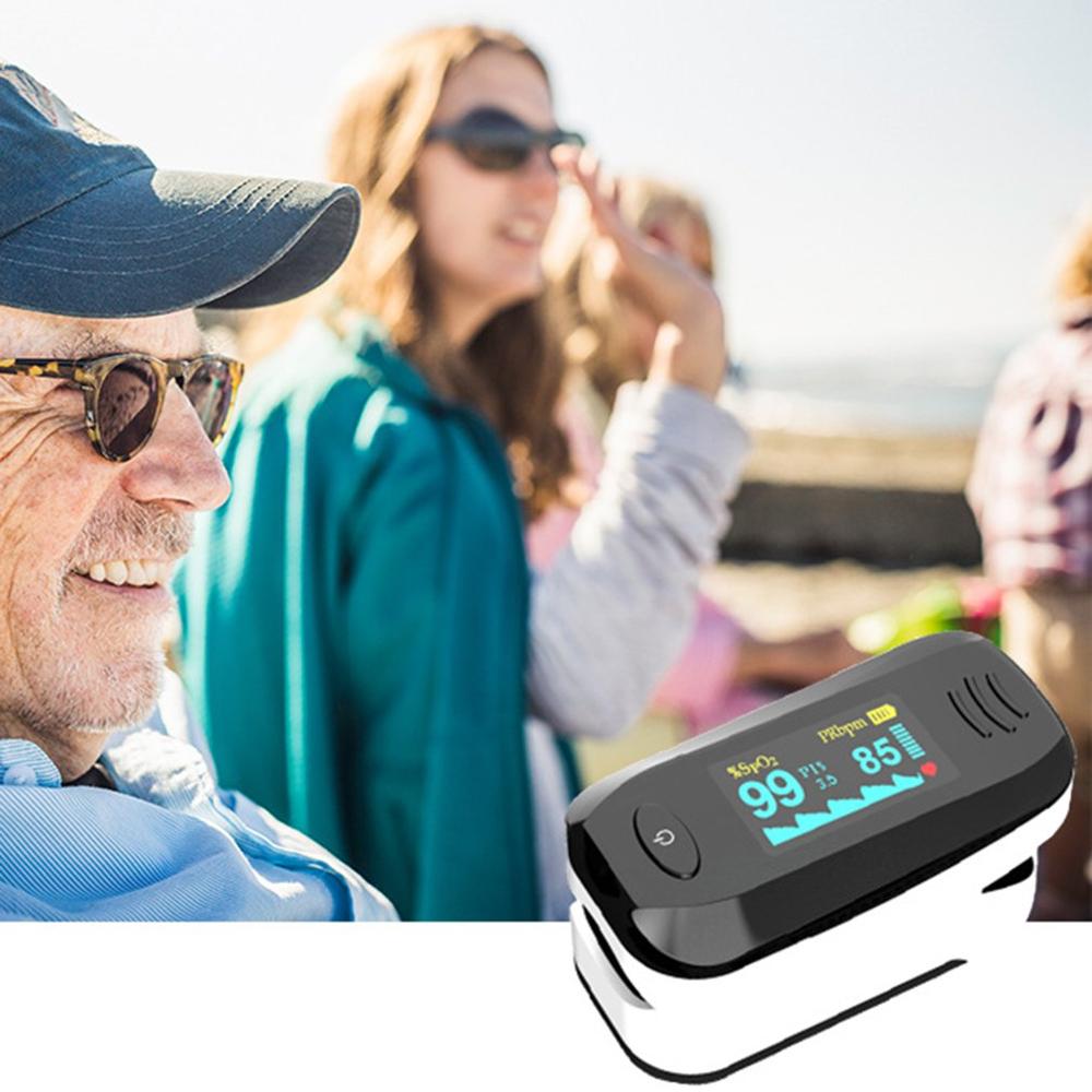Pulsoksymetr Finger Oximeter Farbe Bildschirm Spo2 Finger Clip Herzfrequenz Monitor Pulse Finger Clip Pulsoximeter Napalcowy