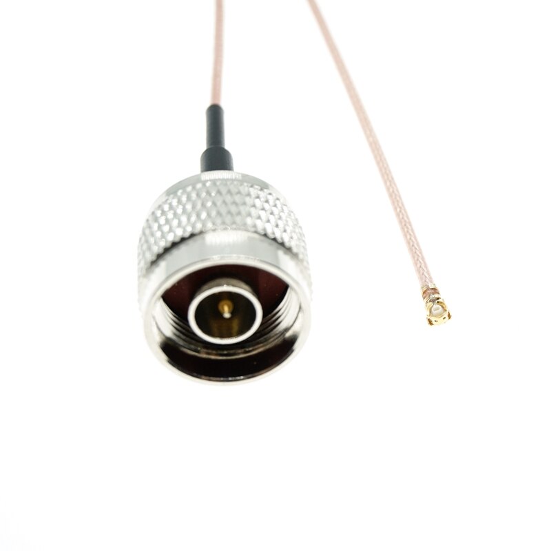 IPX IPEX UFL U.FL to N Male Plug Straight connector RF RG178 Cable Pigtail Coaxial Mini PCI WIFI WLAN