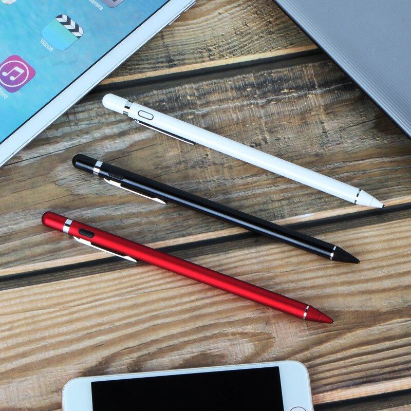 Active Stylus Universal Active Stylus Pen with Ultra-Slim Tip Stylus for Capacitive Touchscreen Devices