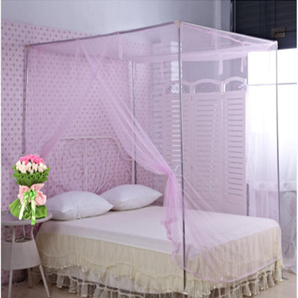 Encryption Nets 1.5 m Square Bed Student Mosquito Net bed Canopy Dormitory Mosquito Nets Party Non-toxic Mosquito Net