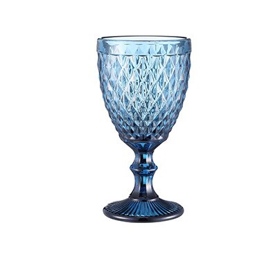 Verre à vin rouge verre gobelet couleur épaisse sans plomb Champagne verre européen rétro verre à vin: 6