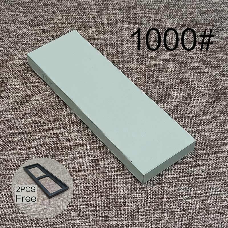 Messenslijper Stone Dual Side Slijpsteen Professionele Keuken Slijpen Molen Oliesteen 240 600 3000 8000 10000 # Honen Set: 1000 grit