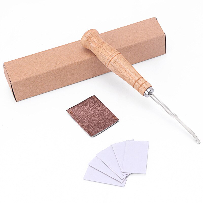 Arc Bread Cutter with Wooden Handle 304 Stainless Steel Bread Repair