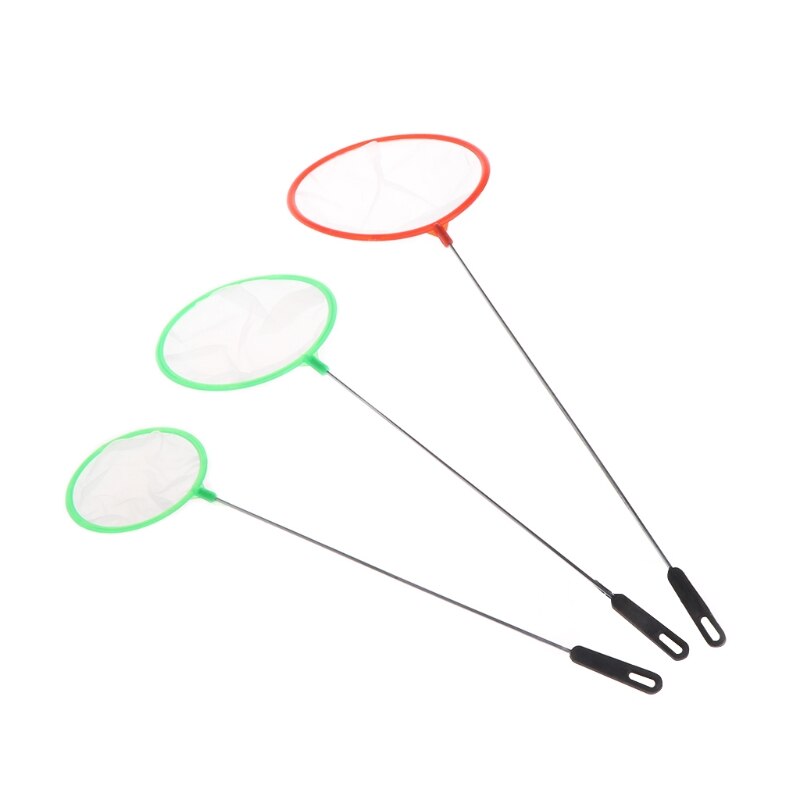 Fishing Tank Net Plastic Round Thin Fish Shrimp Capture For Aquarium Shop Tools: M