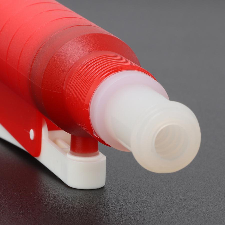 1pcs Pipette Pump Filler for Disposable Plastic and Glass Pipettes 25ml Red