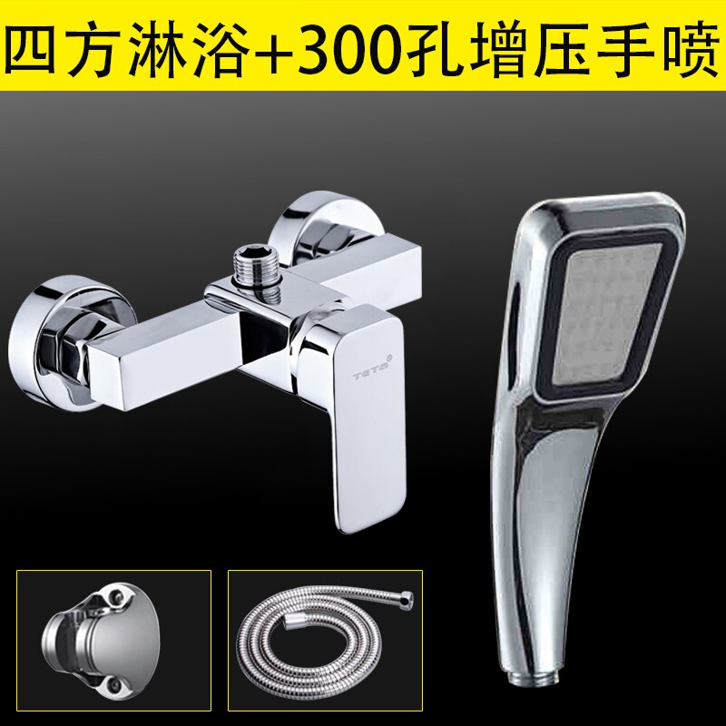Wall mounted bathtub faucet waterfall bath faucet brass chrome finish bath shower mixer and cold water mixer: 2