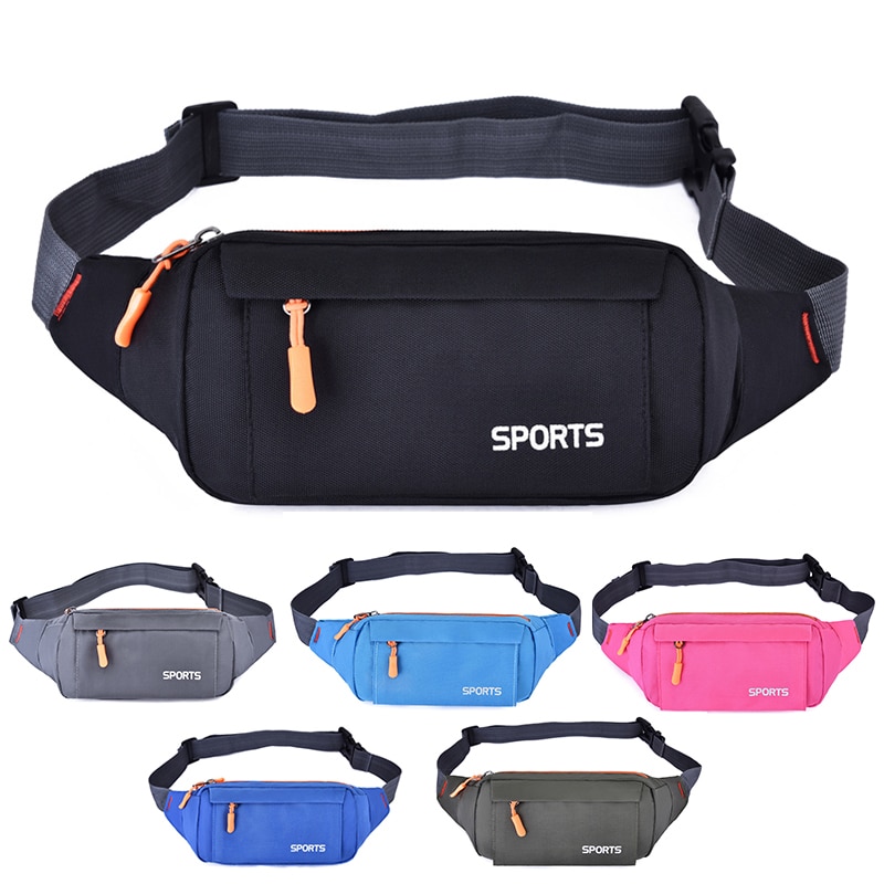 Taille Verpakking Vrouwen Running Waterdichte Heuptas Mobiele Telefoon Houder Gym Fitness Reizen Pouch Riem Borst Zakken