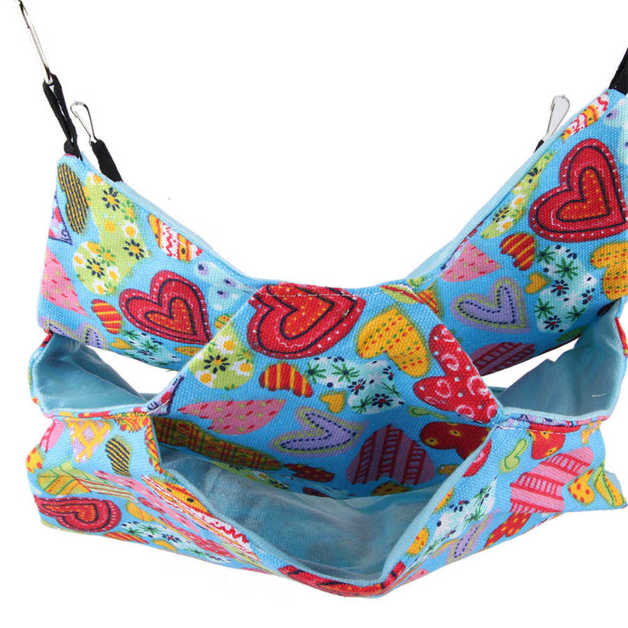Huisdieren Hangmat Rat Hamster Slaapzak Opknoping Bed Huis Swing Huisdier S/L
