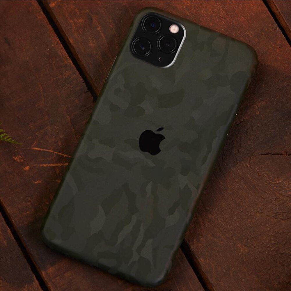 Ycsticker lyxiga camo dekaler 3m vinyl mobiltelefon skin sticker för iphone 11 pro max