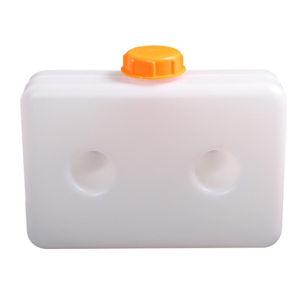 5L Plastic Fuel Tank Motor Petrol Gas Tank Leakproof Corrosion Resistance Heater Fuel Tank With 2 Holes 11.42*7.87*3.15in
