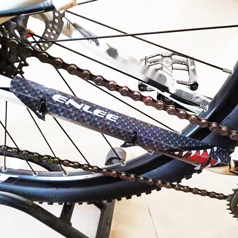 Protector de cadena de cuadro de bicicleta de carretera, cubierta de plástico, piezas de ciclismo, 1 unidad