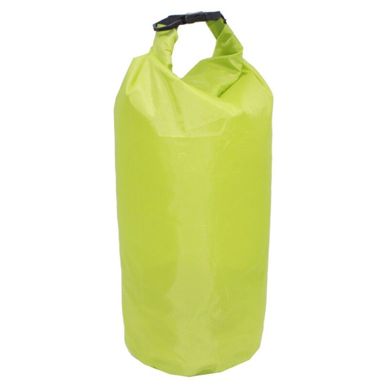 8L bolsa seca impermeable portátil de Nylon PU impermeable bolsa de natación saco bolsa de almacenamiento paquete para Camping senderismo canotaje: Verde claro