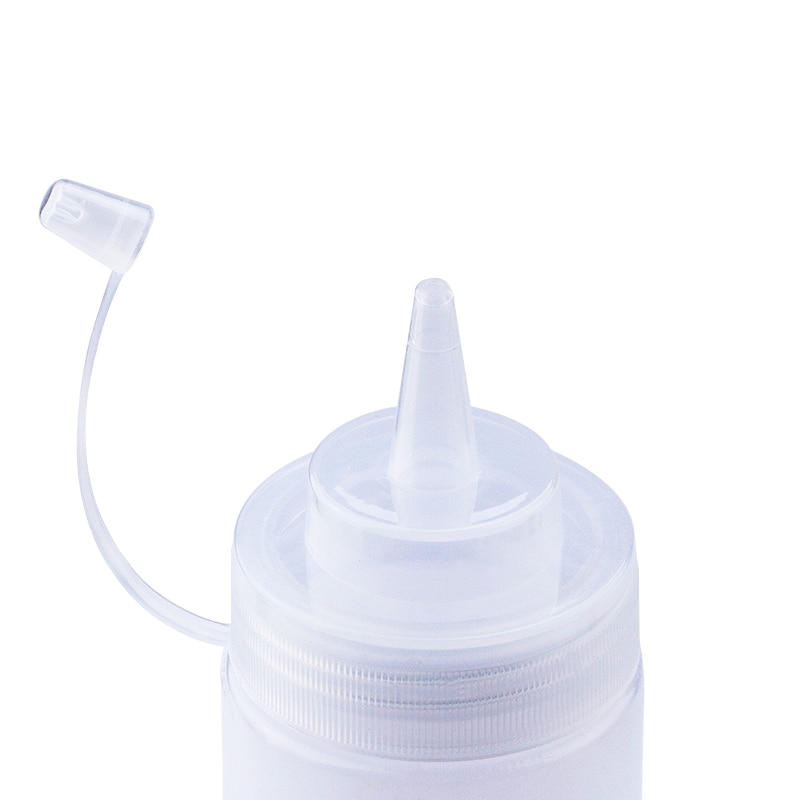Kunststoff Nadel-nase Salat Dressing quetschen Flasche Ketchup dauerhaft Senf Würze Flaschen Küche Zubehör