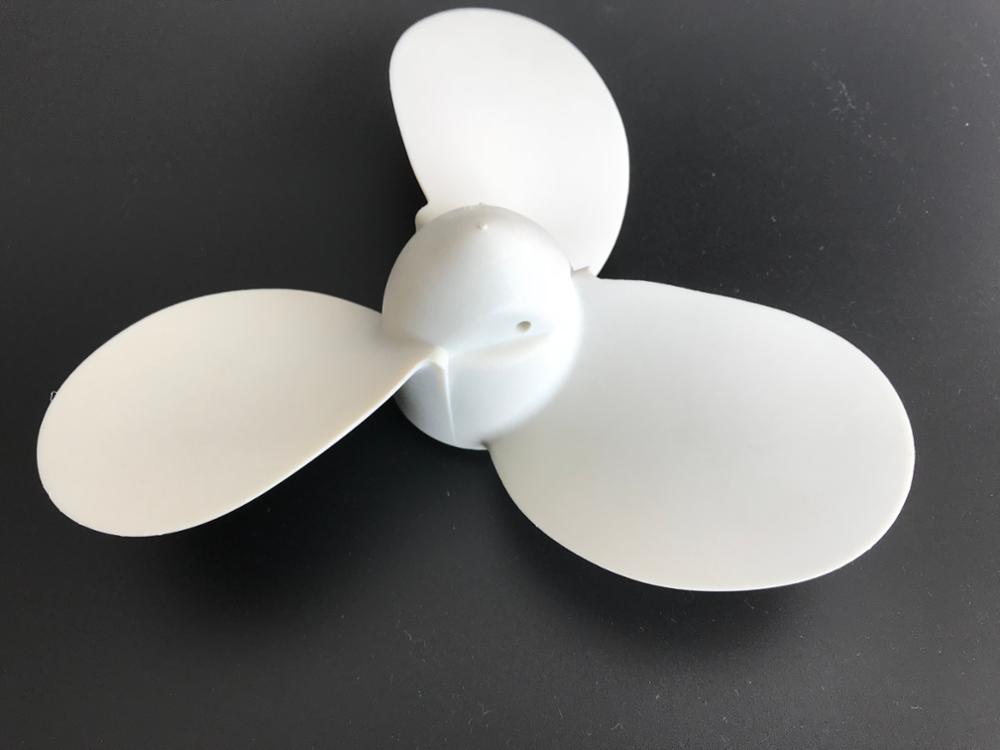 7 1/4X5 plastic propellers Voor yamaha 2HP-2.5HP buitenboordmotor propellers buitenboordmotor propeller marine propellers