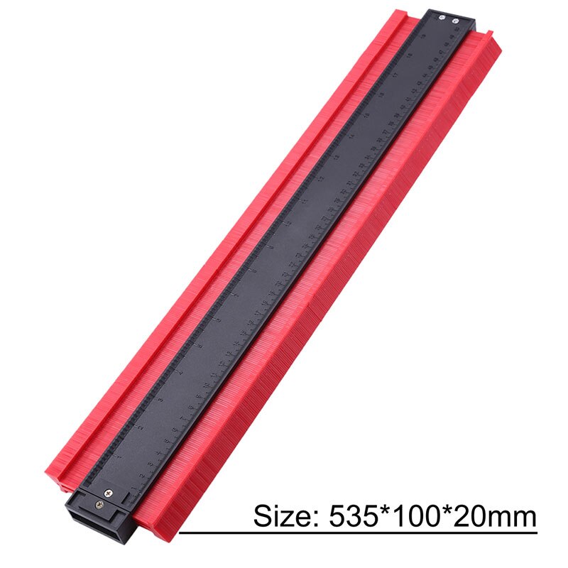 20 Inch Plastic Profile Copy Gauge Contour Gauge Duplicator Tiles Wood Marking Tool Tiling Laminate Tool Floor Measuring Tool: 20 Inch