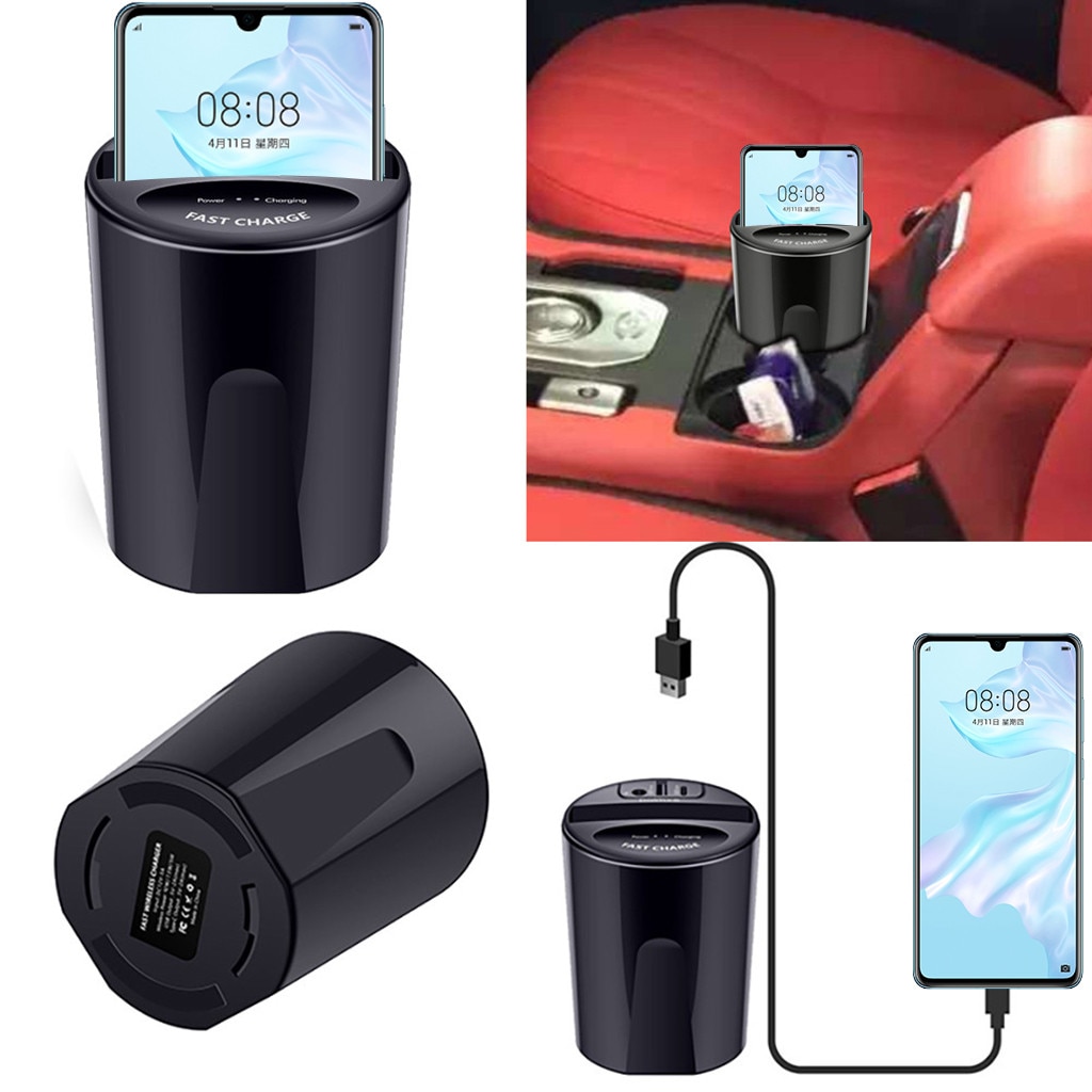 CARPRIE Auto Drahtlose schnelle Ladegerät tasse für iphone Lade halter Lade Stehen für Apple XS MAX/XR/X /8 PLUS für samsung note10/9