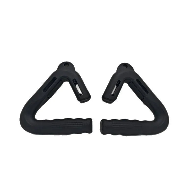1 Pair Pull-up Handle Multi Functional Fitness Grip Deadlift Lat Pulldown Rowing Handles Weights Workout Equipments Home Gym: Default Title