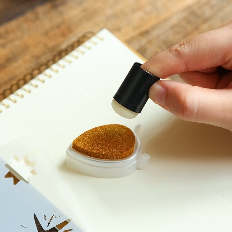 5 unids/lote esponja para dedos los Daubers de Inkpad sellos para DIY pintura de álbum de recortes herramientas de artesanía