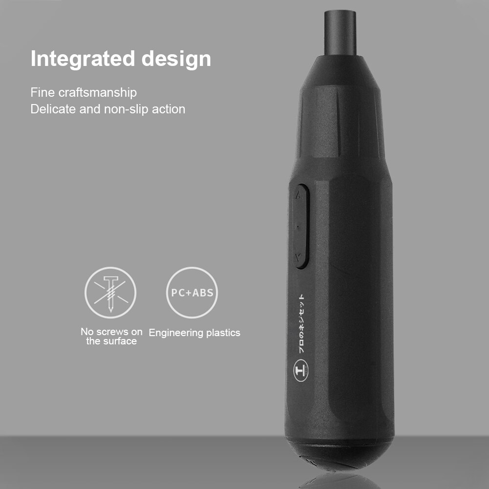 4.8V 850mAh Electric Screwdriver Rechargeable Portable Cordless Screwdriver Dual Directions With 2 Hex Screwdriver Bits Tool Set