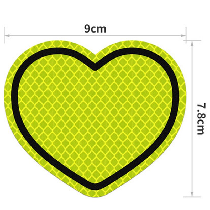Kids Reflective Warning Stickers Schoolbag Decals Diamond Grade Safety Tape Made with 3M Material Student Traffic Safety Sticker