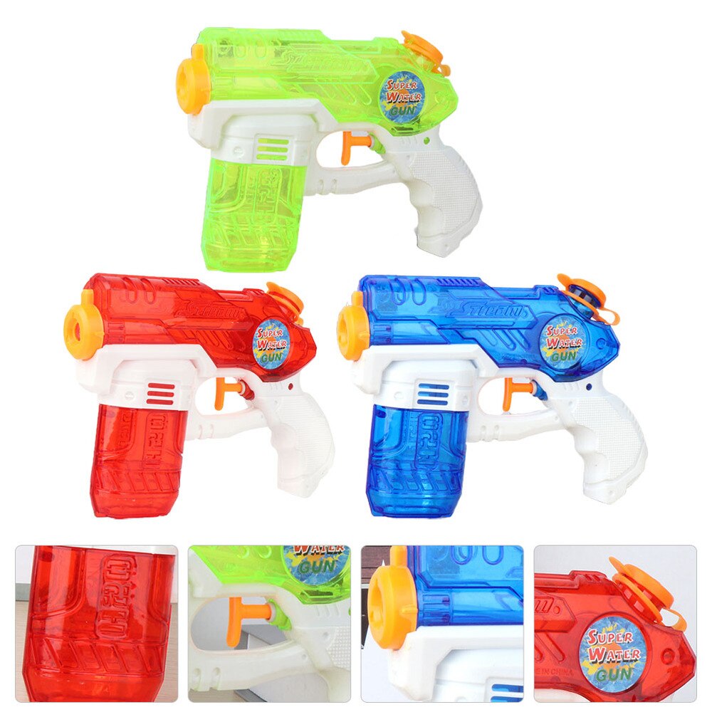 1 Set of Lovely Water Play Toys Stylish Educational Playthings: Assorted Color 3pcs